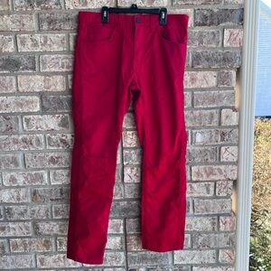🍒💣 Levi’s 513 red lightweight denim jeans